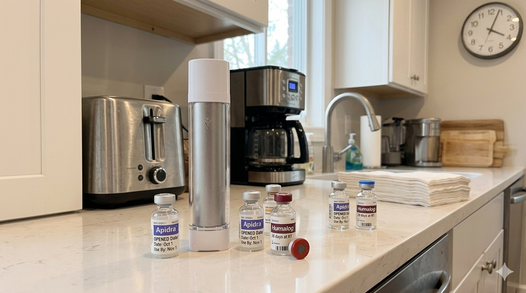 How Long Can an Opened Insulin Vial Stay Out of the Fridge?