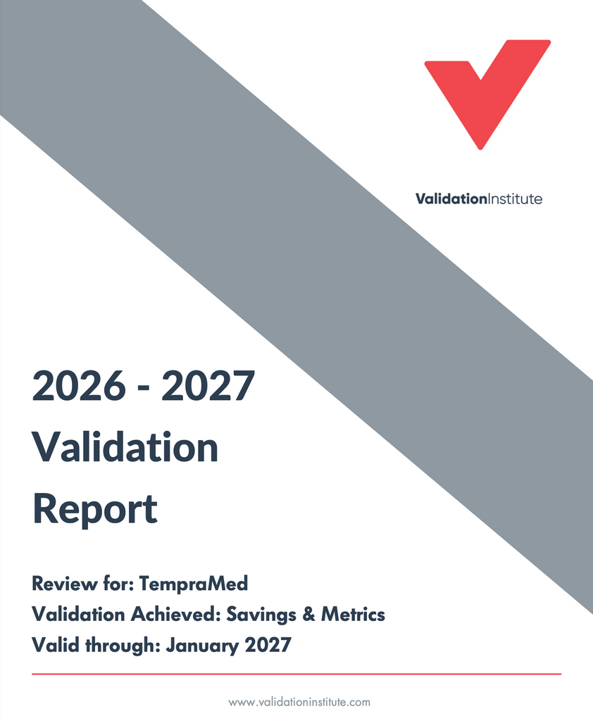 2026 - 2027 Validation Report: Savings & Metrics With TempraMed