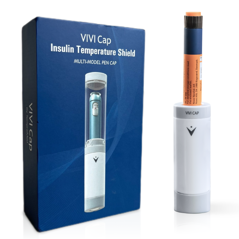 VIVI Cap™: Thermal Insulin Pen Protection (Fits all insulin pens)