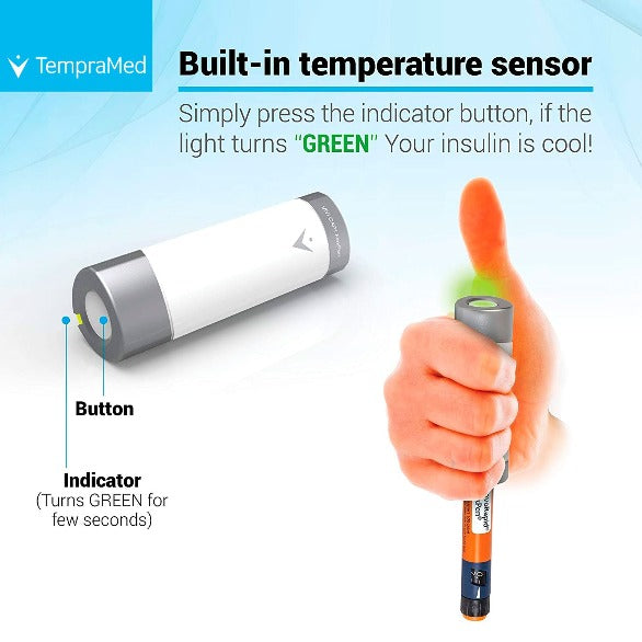 VIVI Cap™: Thermal Insulin Pen Protection (Fits all insulin pens)